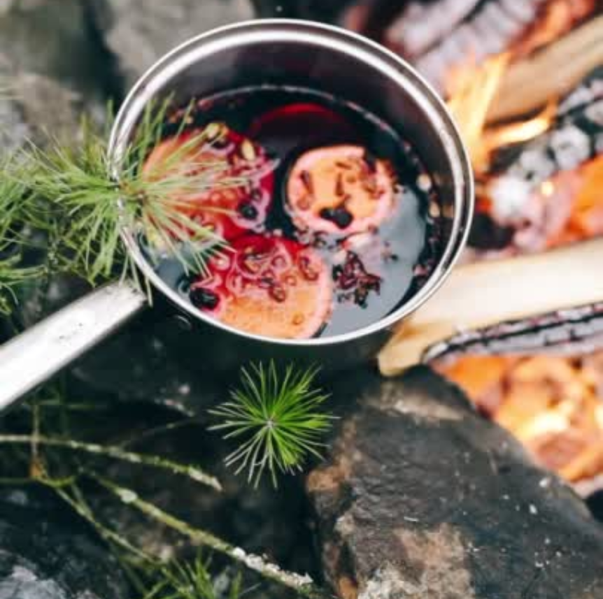 🍷 Vino Caliente Especiado (Mulled Wine):